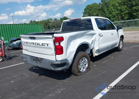 2019 Chevrolet Silverado Lt из США, поврежденный, VIN 3GCPWCED6KG187883
